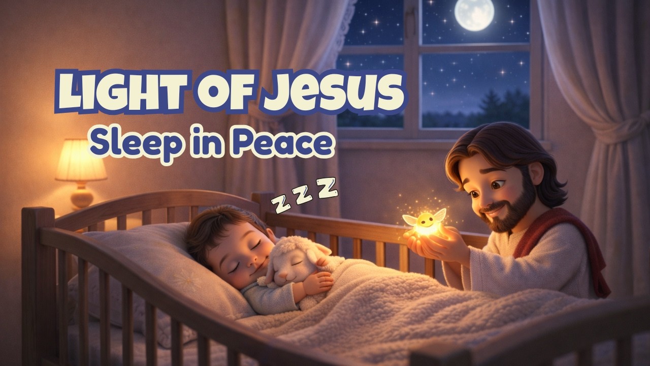 Little Light of Jesus ✨ | Calming Baby Sleep Song