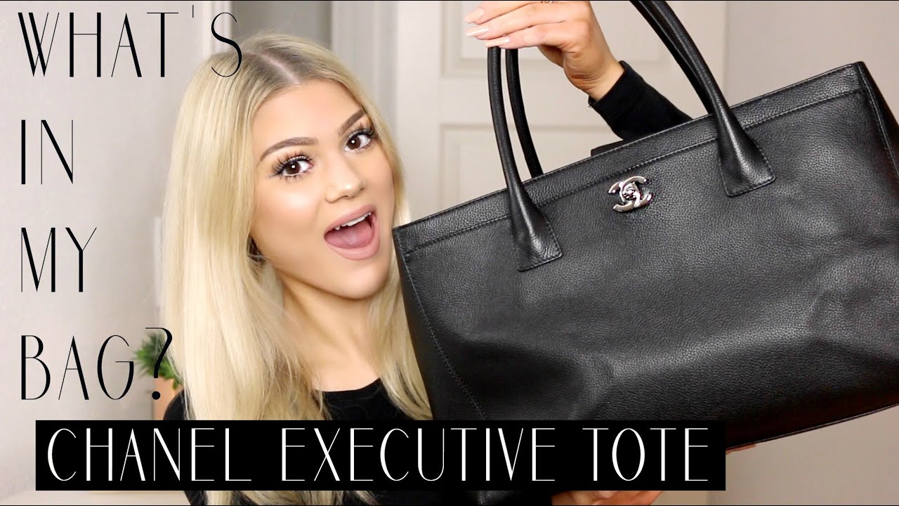 What's In My Bag? | Feat. Chanel Executive Tote Bag