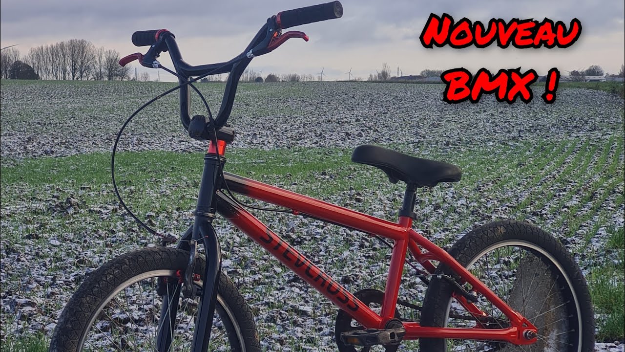 Présentation de mon bmx STEVCROSS