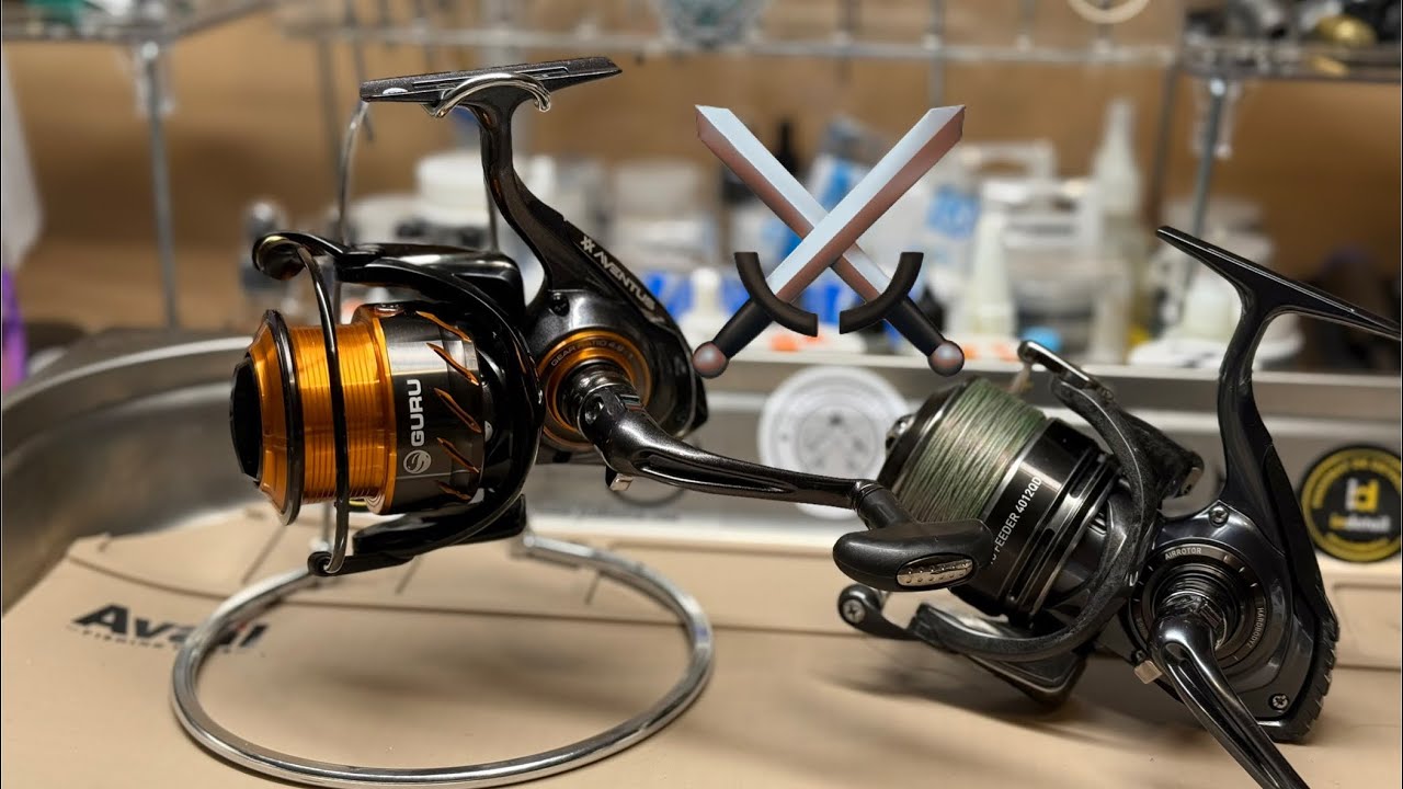 Guru Aventus 4000 reel Vs Daiwa TD feeder 4012 QD + Offtopic