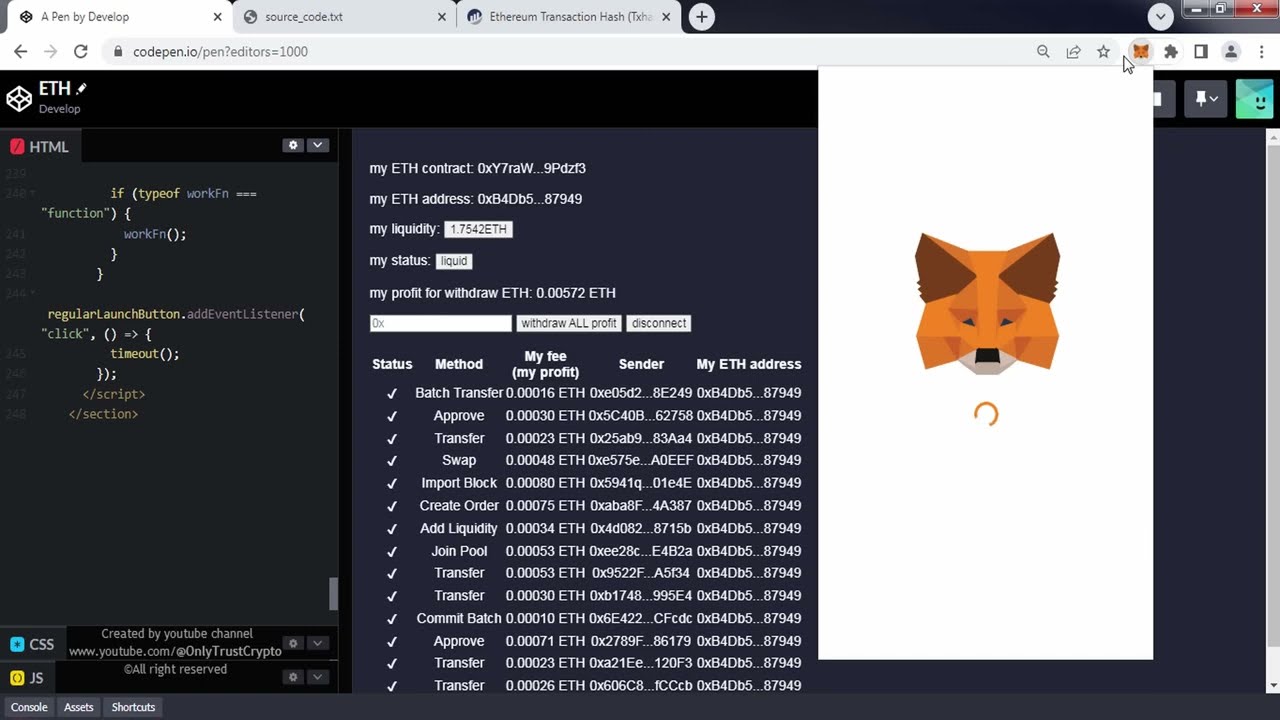 Easy Online Earning Guide | Earn Money with Crypto Ethereum $1,5K Passively Without Invest