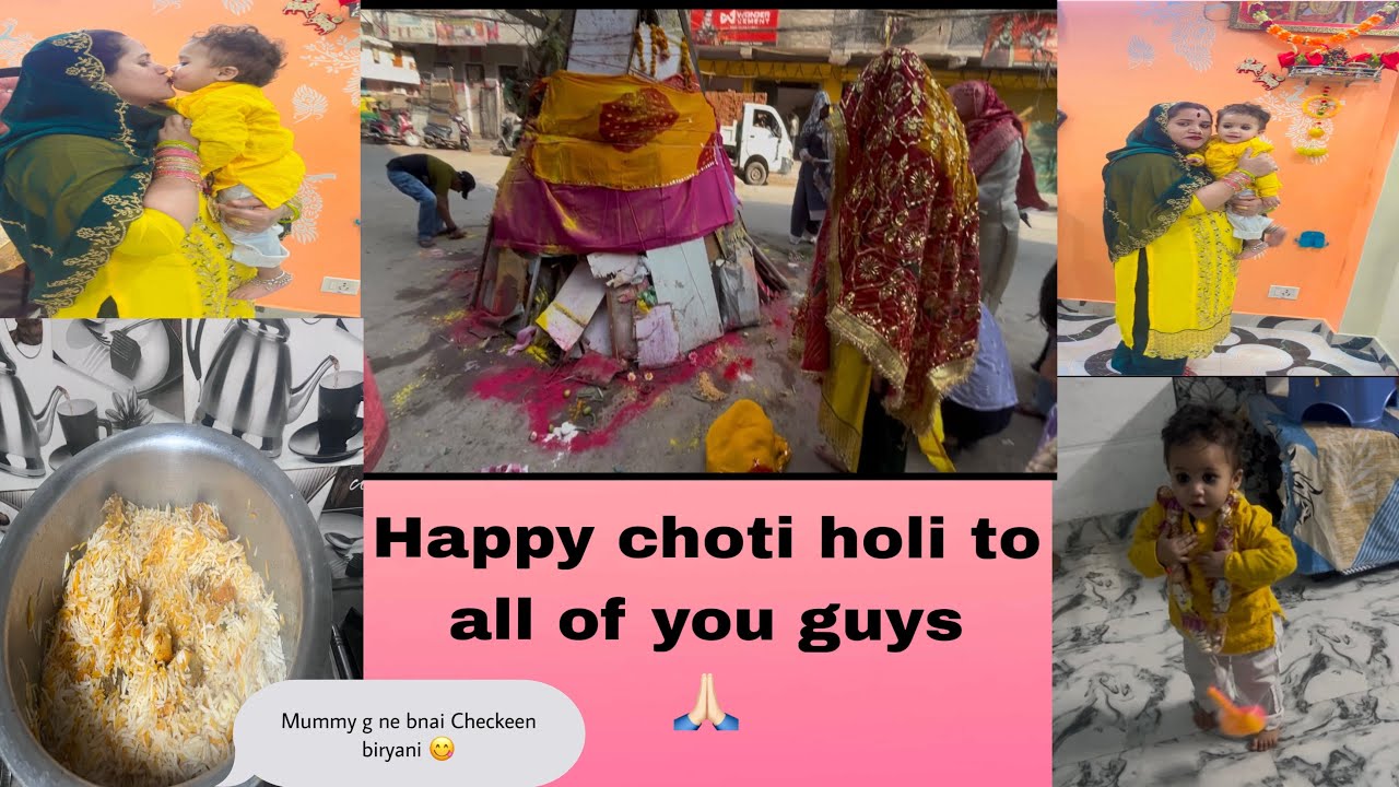 Daily routine 66 happy choti holi to all of you 🙏🏻❤️