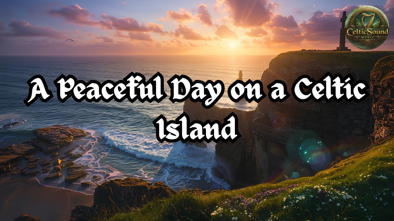 Celtic Ocean Music 🍀 1 Hour Peaceful Waves & Coastal Instrumental Soundscapes