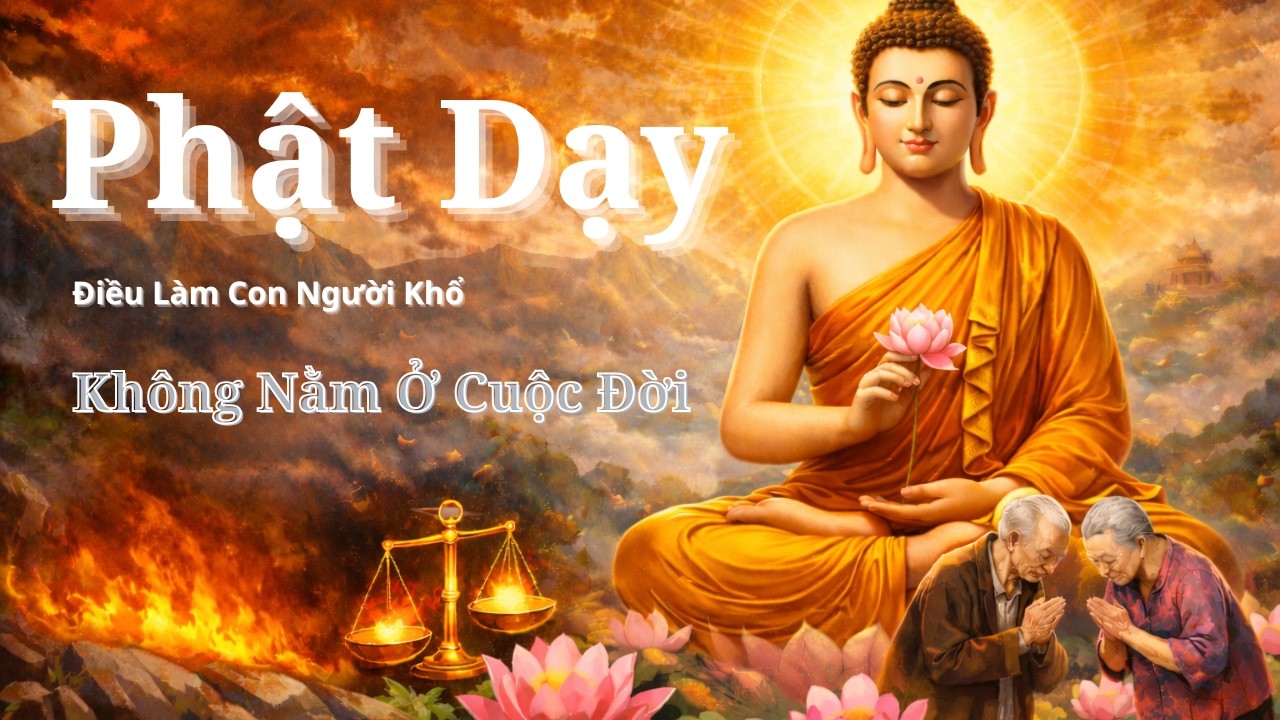 Phật Dạy: Điều Làm Con Người Khổ Không Nằm Ở Cuộc Đời #phatphap #loiphatday