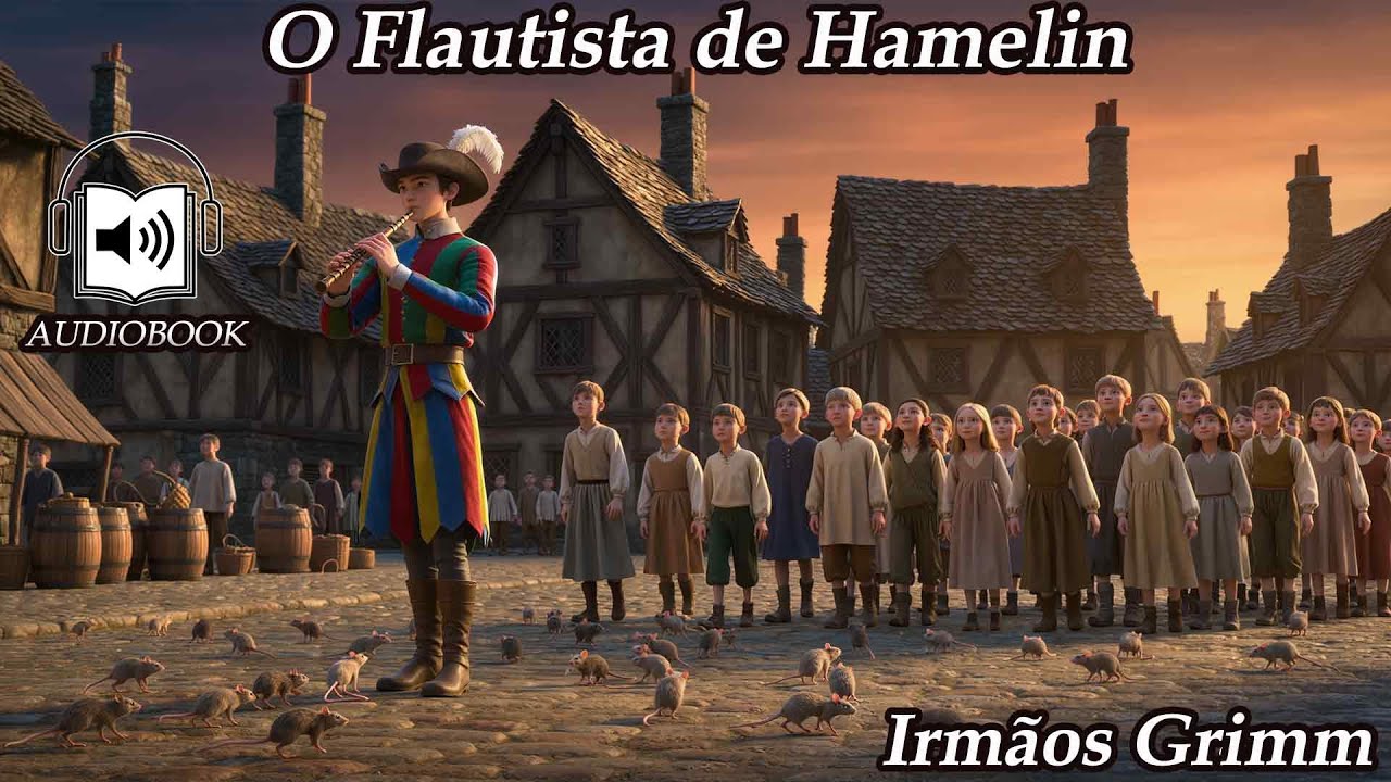 📖O FLAUTISTA DE HAMELIN - IRMÃOS GRIMM