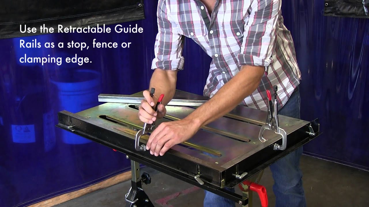 The Nomad Economy Welding Table helps you work safely and efficiently.
