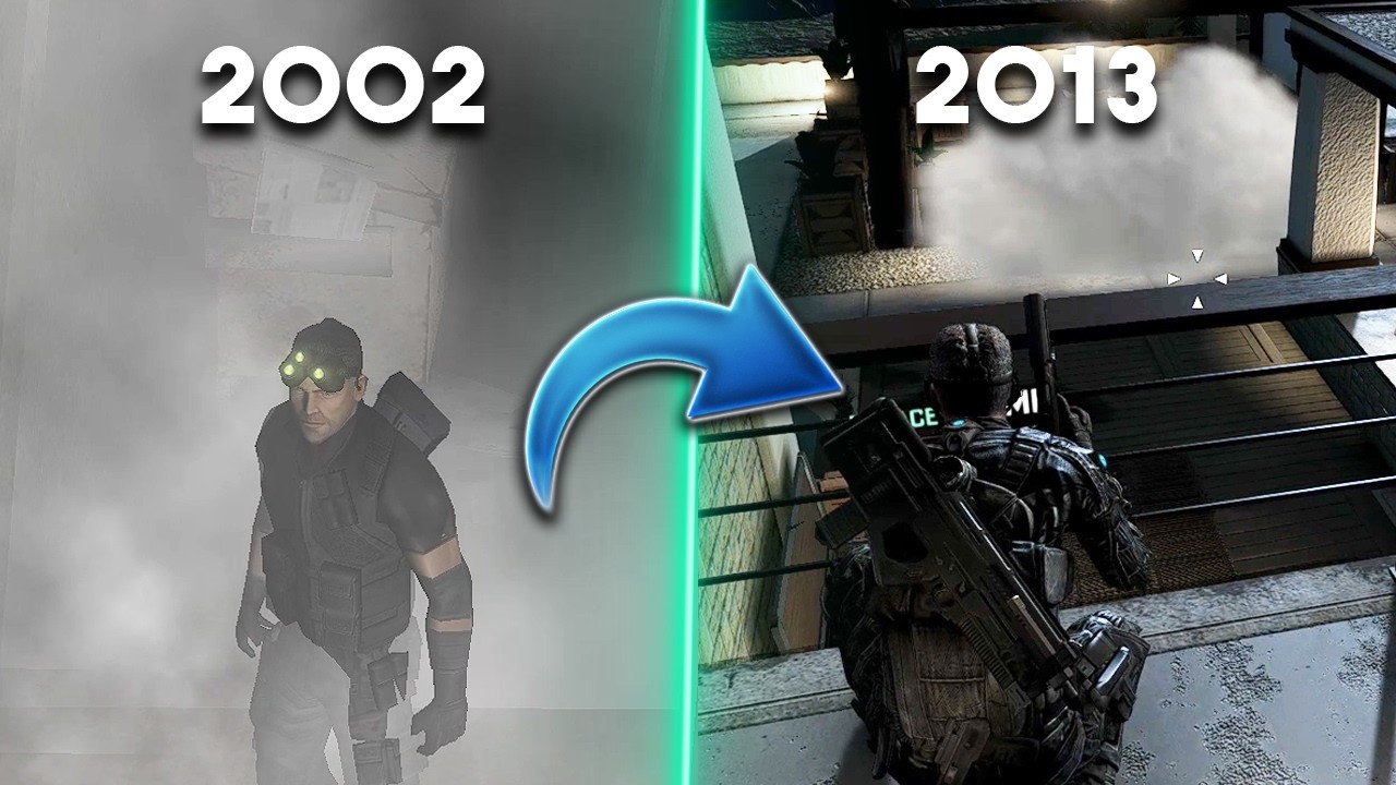 Evolution of Smoke Grenade in Every Splinter Cell Game