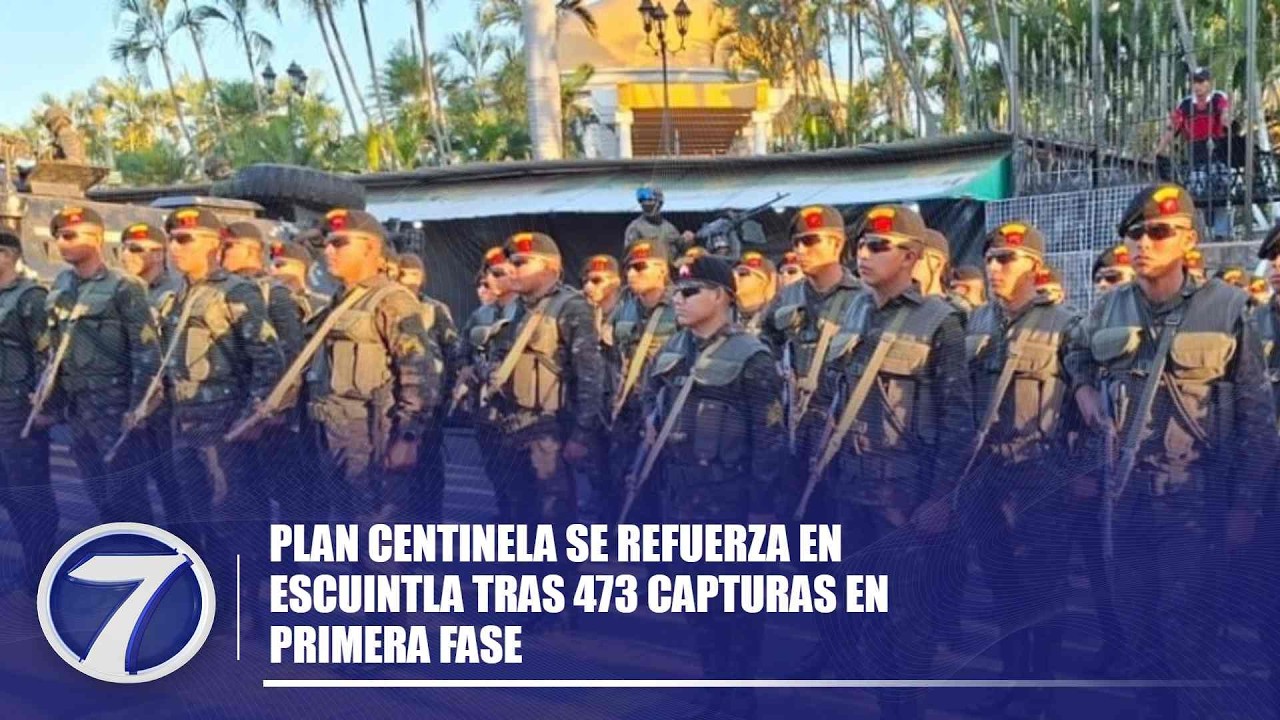 Plan Centinela se refuerza en Escuintla tras 473 capturas en primera fase