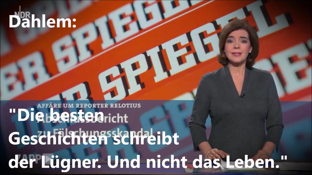 Claas Relotius. Die besten Geschichten schreibt nicht das Leben ...