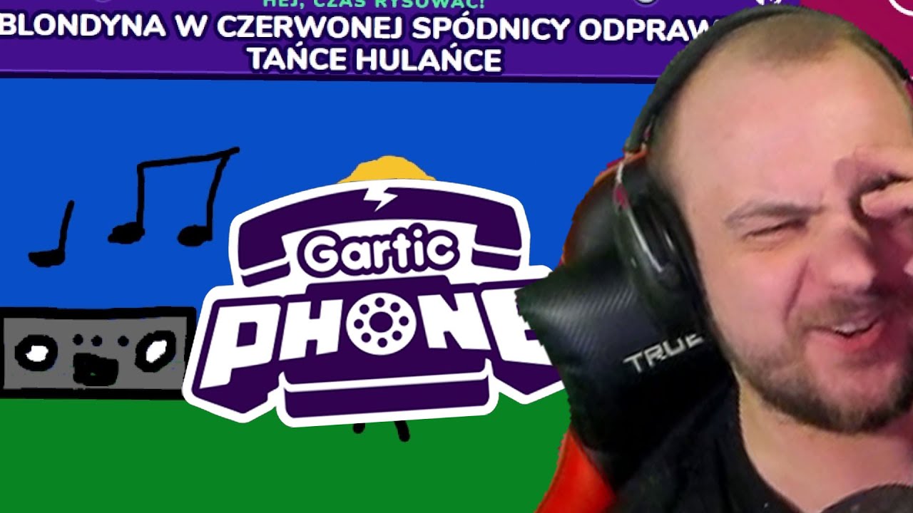 Halloween cz2!  GarticPhone w/ Guga Tomek i Discord!