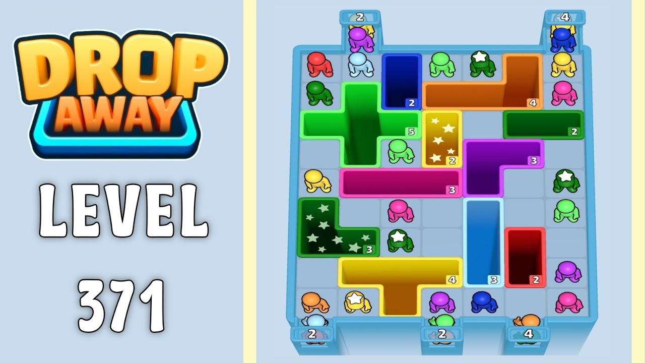 Drop Away level 371 solution