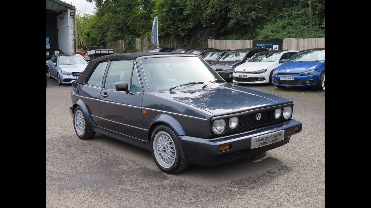1988 Golf VW Golf Mk1 Clipper sale at George Kingsley Vehicle Sales, Colchester, Essex. 01206 728888