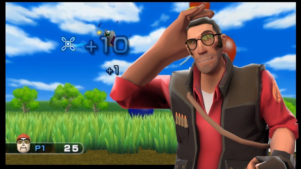 Sniper Plays Wii Play