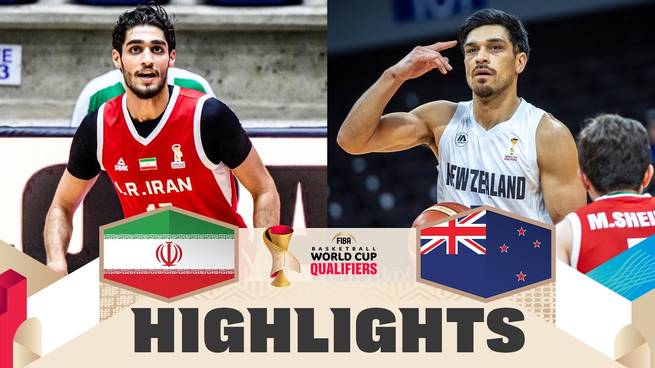 Iran 🇮🇷 v New Zealand 🇳🇿 | Highlights | FIBA Basketball World Cup 2027 Asian Qualifiers