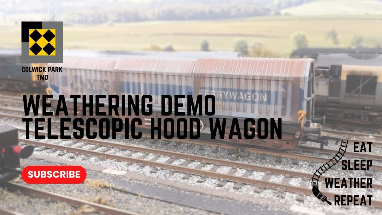 Weathering tutorial / Model Railway / Dapol / layout / OO Gauge / Train / How to guide