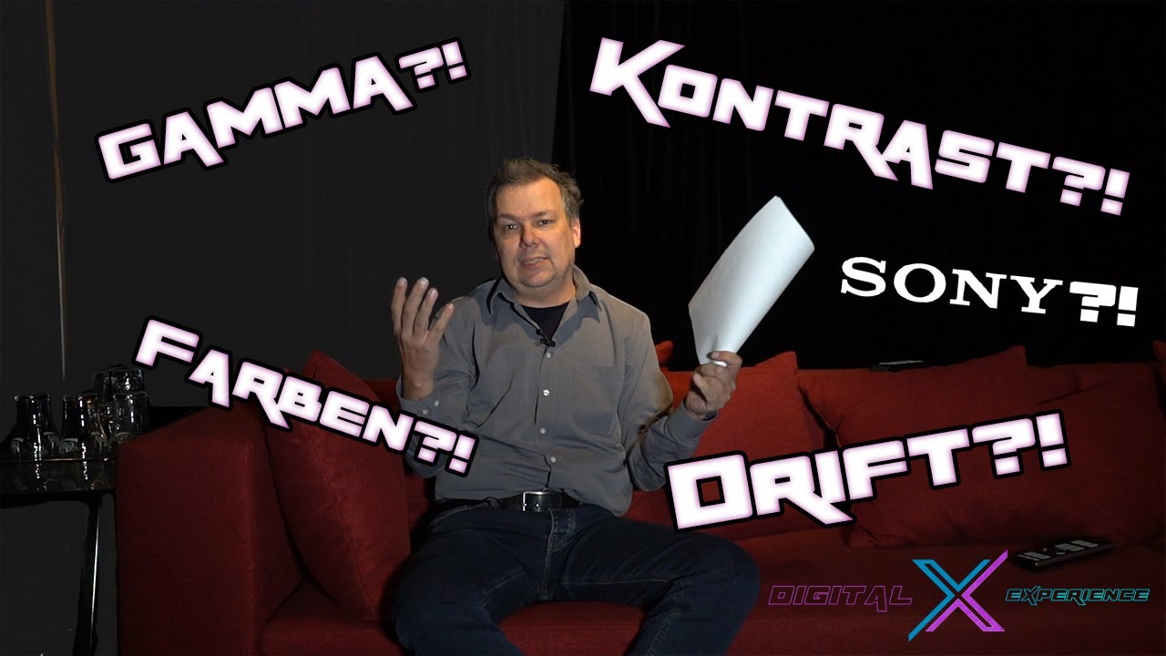 Drift bei Sony SXRD Projektoren, eine Saga in 5 Akten...