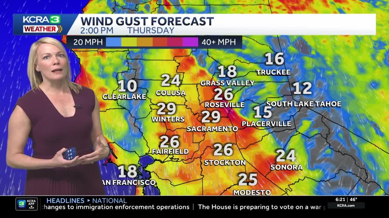 NorCal forecast: Bright and breezy end to week