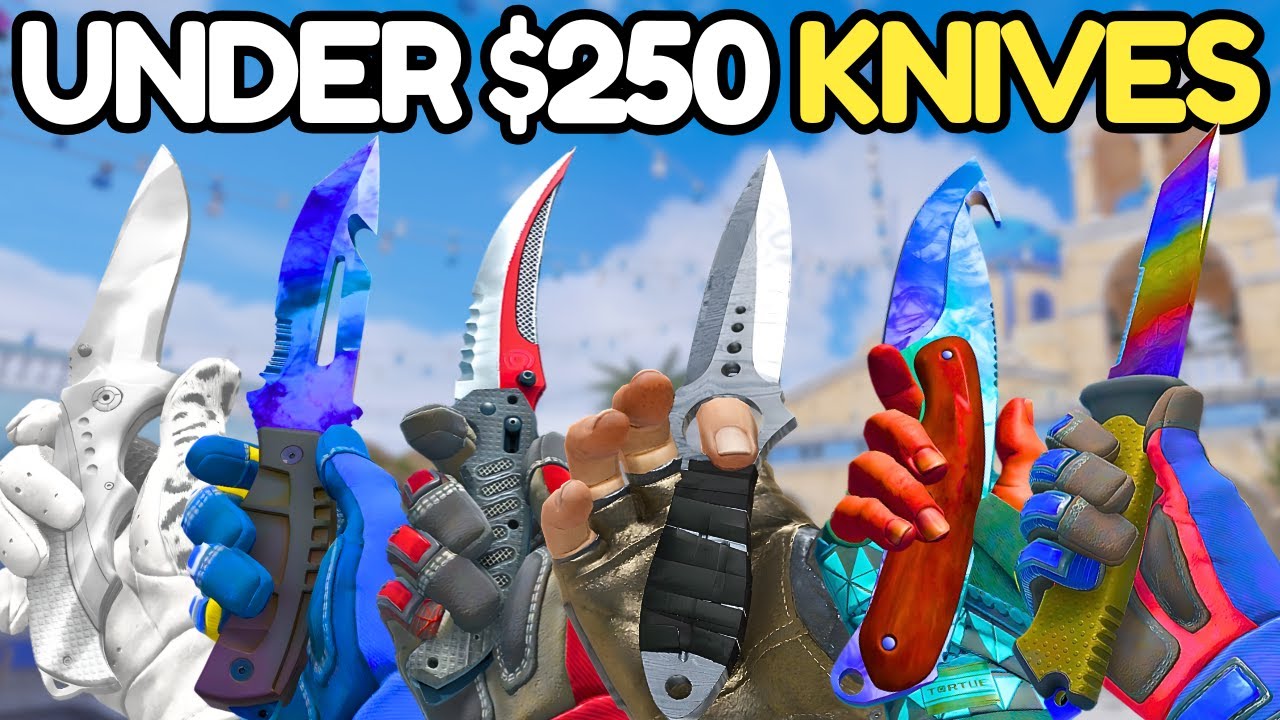BEST CHEAP Knives Under $250 in CS2 (Budget Knife Skins with UPDATED Prices 2025)