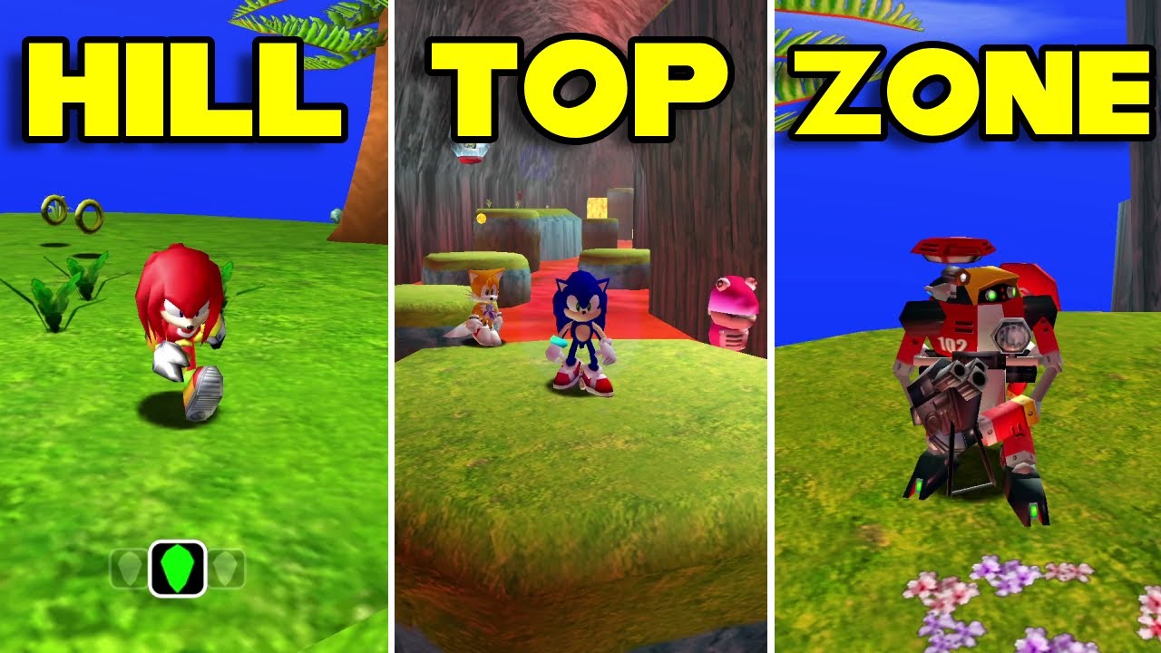 Sonic Adventure: Hill Top Zone Mod Showcase