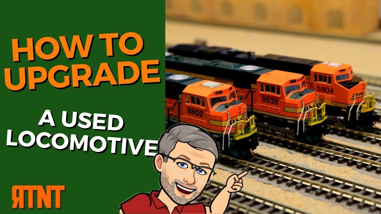 How To Upgrade a Used Model Locomotive