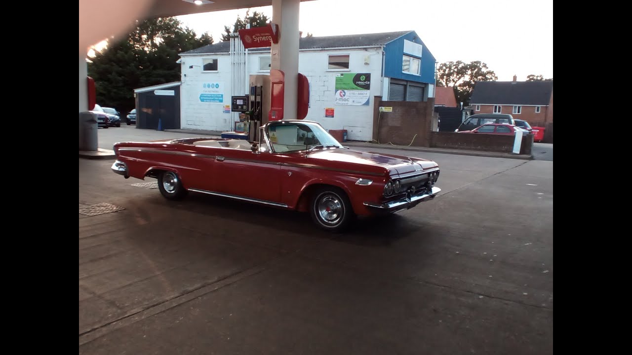1963 Dodge Custom 880 Convertible F £15,995 walk around now sold
