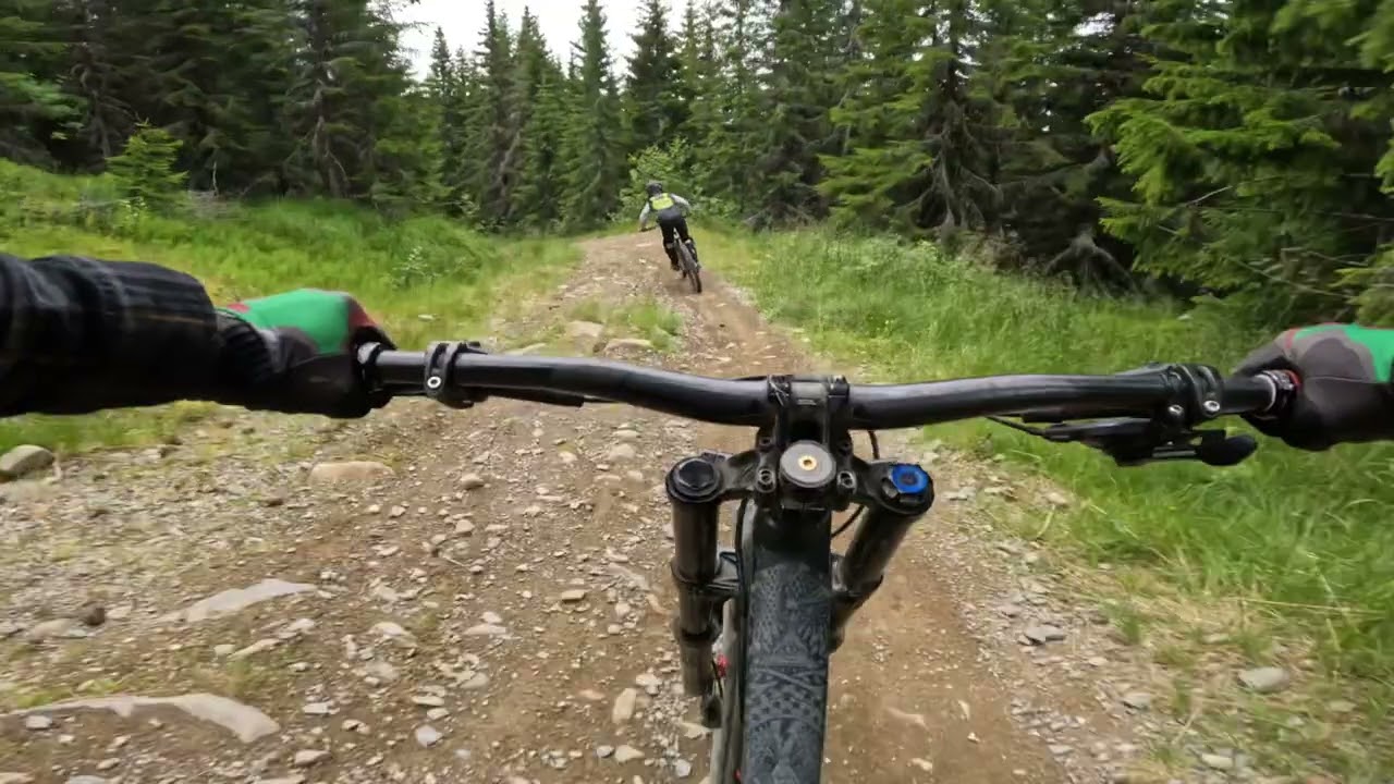 Hafjell - Roller coaster - full run - 2022-07-17