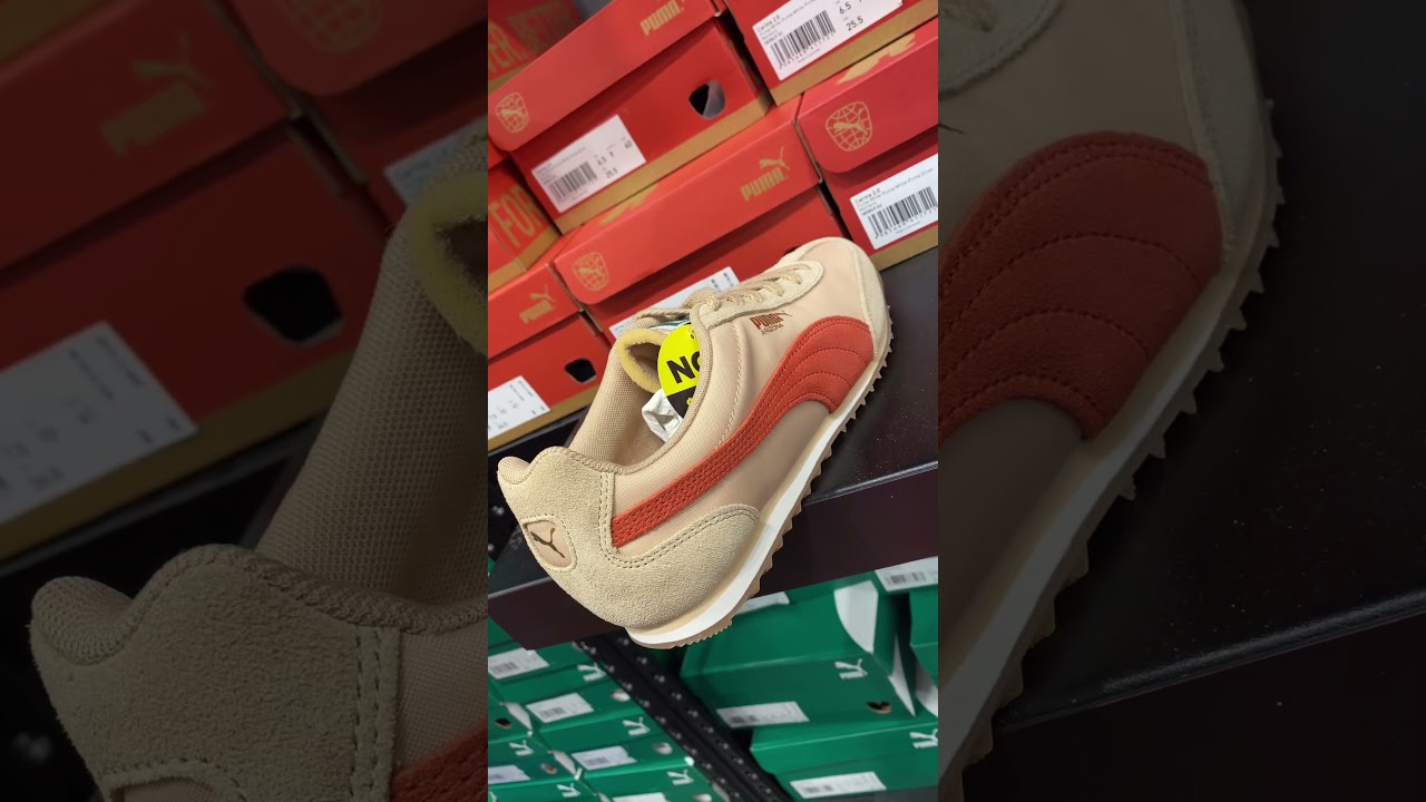 Puma Arizona Nylon (Light Sand/ Red Fire)