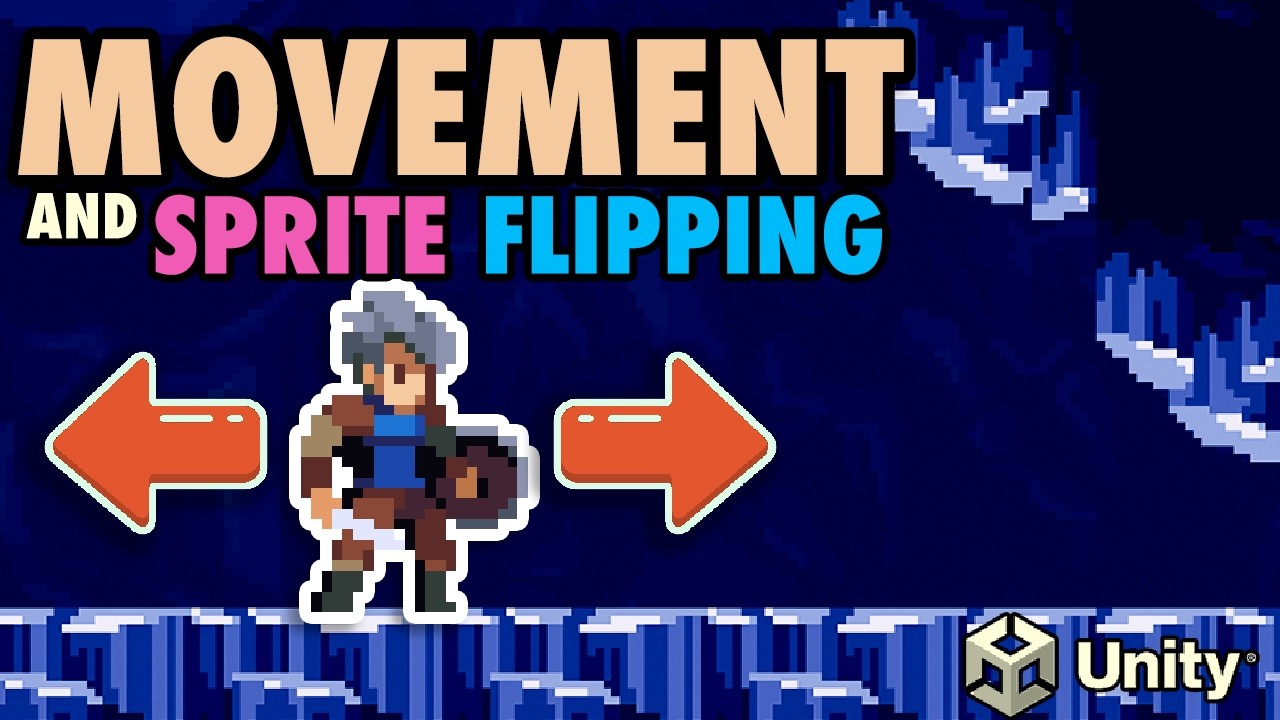 Ep. 01 | Movement and Sprite Flipping (New Input System) | Let's Make A Metroidvania In Unity!