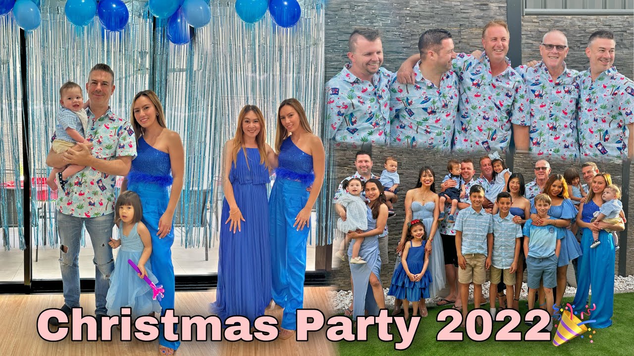 CHRISTMAS PARTY 2022!! LAUGHTRIP ANG MGA GAMES!! MATCHY OUTFIT ANG BOYS!! || #Thefewstertv