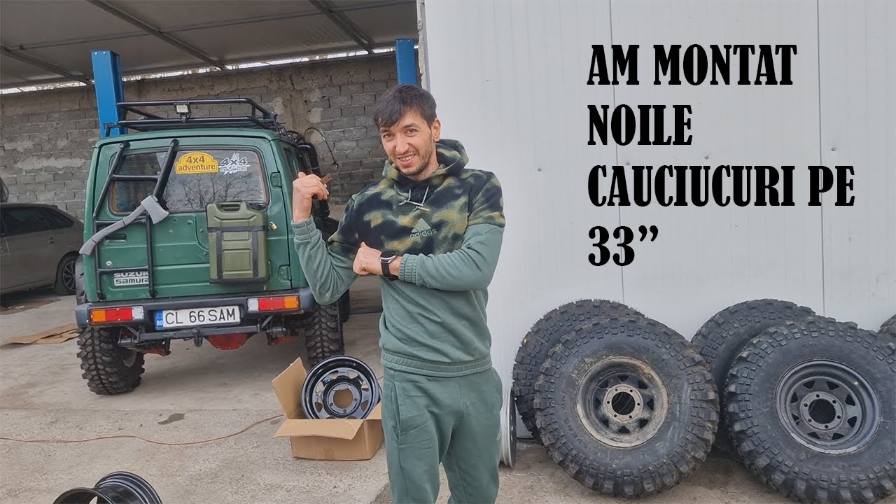 SAMURAI CU CAUCIUCURI 33/10,5 R15