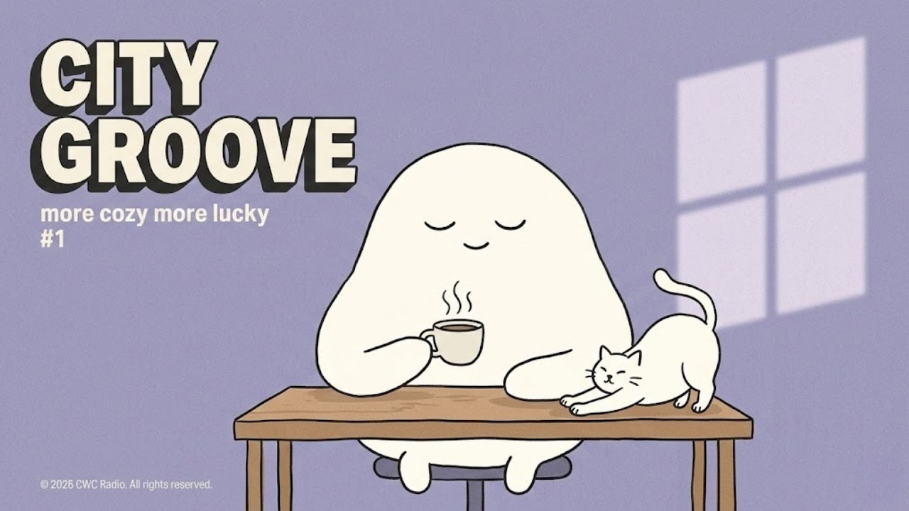 ☕️ 星期日的第一杯咖啡 Sunday's First Coffee｜City Groove｜工作 讀書 深度專注｜都會慵懶BGM (#1)