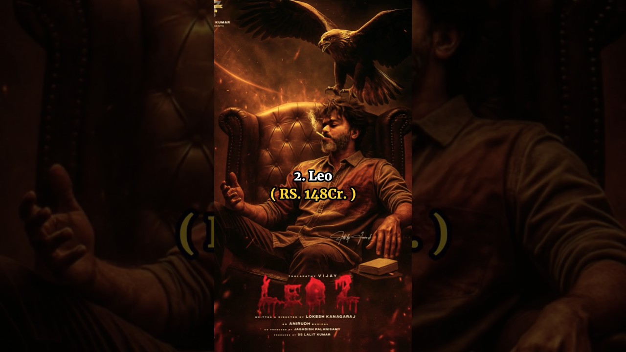 Top 10 Highest Opening Day Grossing In Tamil Cinema 🤔🔥#viralvideo #coolie #leo #tamilnadu