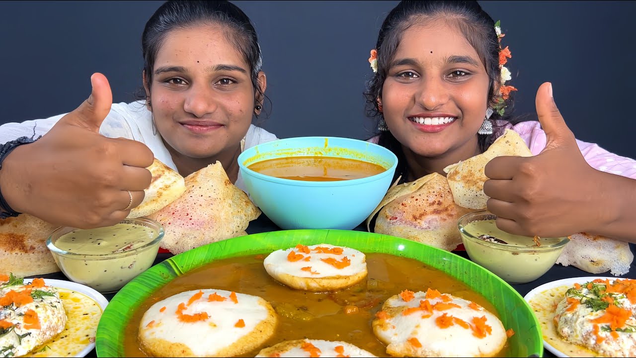 Ultimate South Indian Food Challenge! | Dosa, Idli, Sambar, Chutney, Dahi Vada Feast 🍛🔥