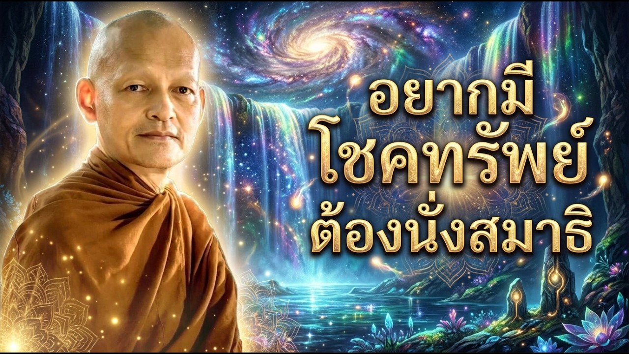 อยากมีโภคทรัพย์ต้องนั่งสมาธิ | #พระอาจารย์คึกฤทธิ์ โสตฺถิผโล