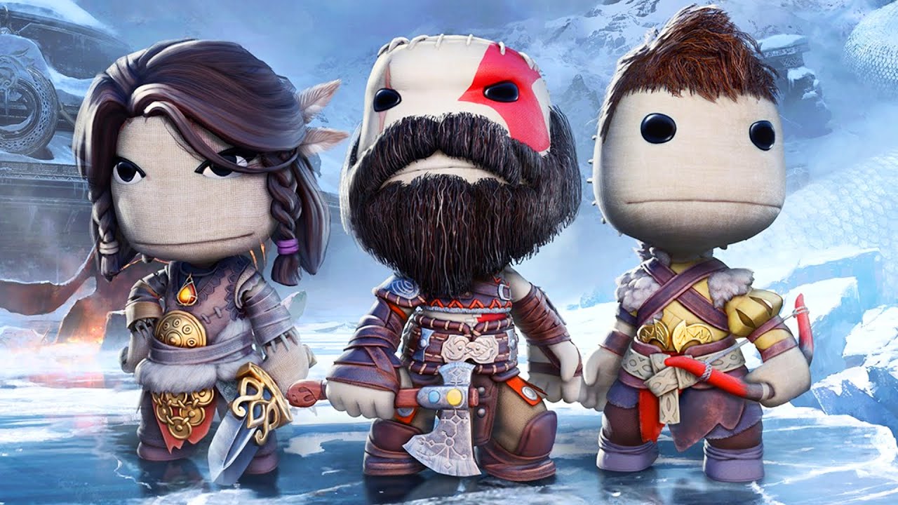 God of War Ragnarok Costumes DLC - Sackboy A Big Adventure - PS5 Gameplay