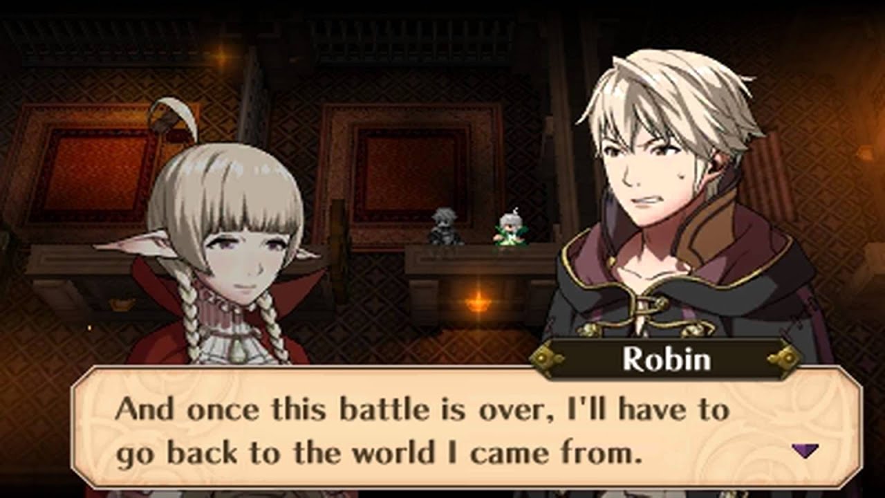 Fire Emblem Awakening - Male Avatar (My Unit) & Nah The Future Past 1 Conversation