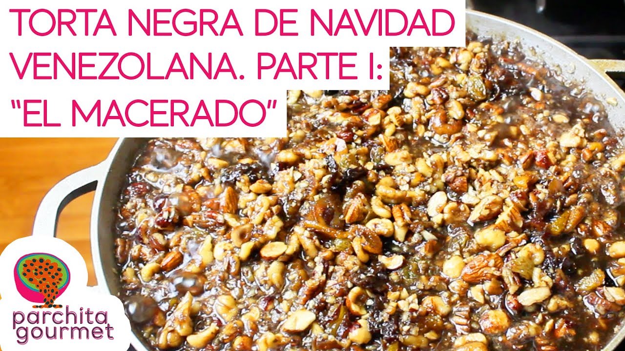 TORTA NEGRA VENEZOLANA Parte 1: 