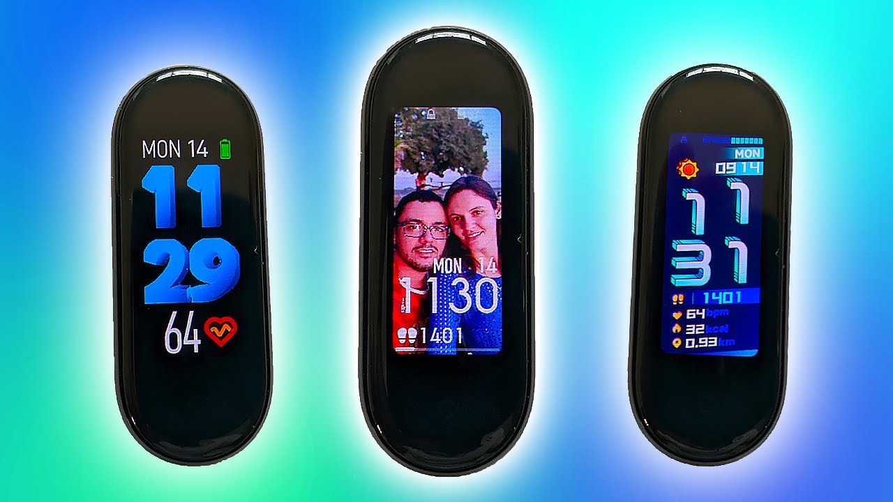 Mi Band 5: Aprenda Como Mudar e Personalizar a WATCH FACE (Mostrador) da Tela