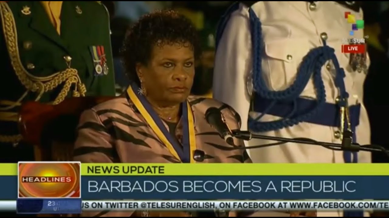 President of Barbado addresses her first message to citizens
