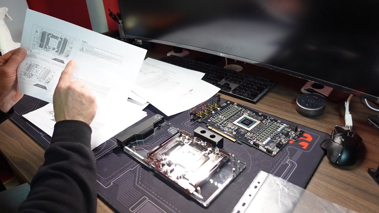 Gigabyte RTX 4090 Gaming OC Umbau auf Wasserkühlung mit EK Quantum Vector 2
