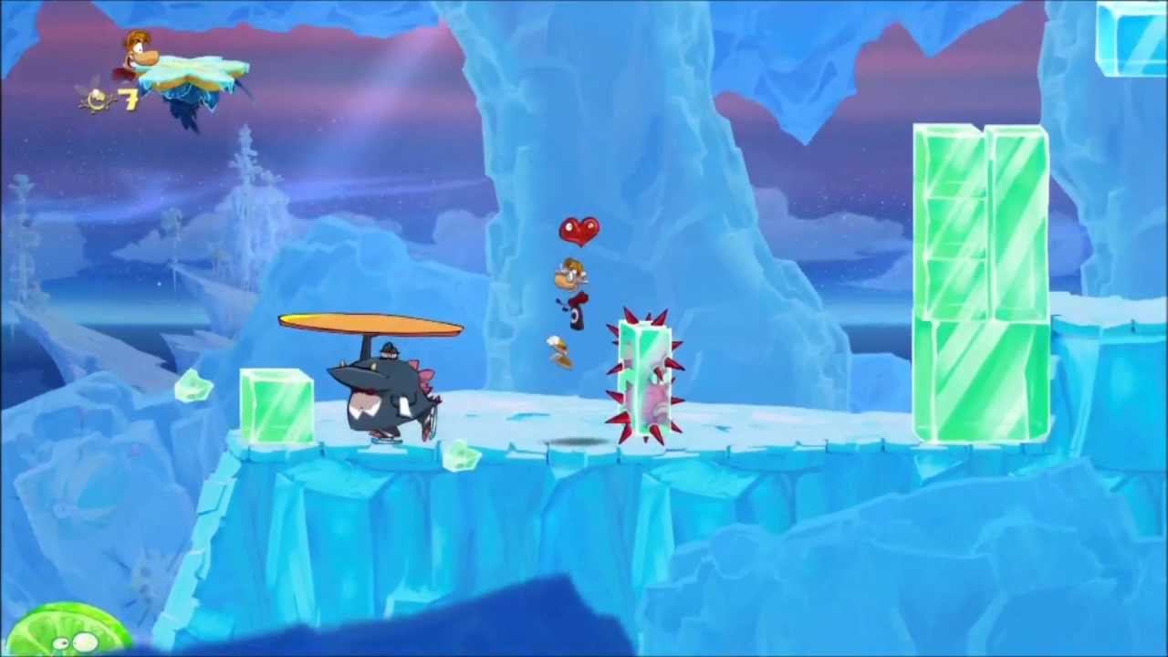 Rayman Origins (1080i HD) Walkthrough Part 76 - Fickle Fruit - Electoons & Lum Medal