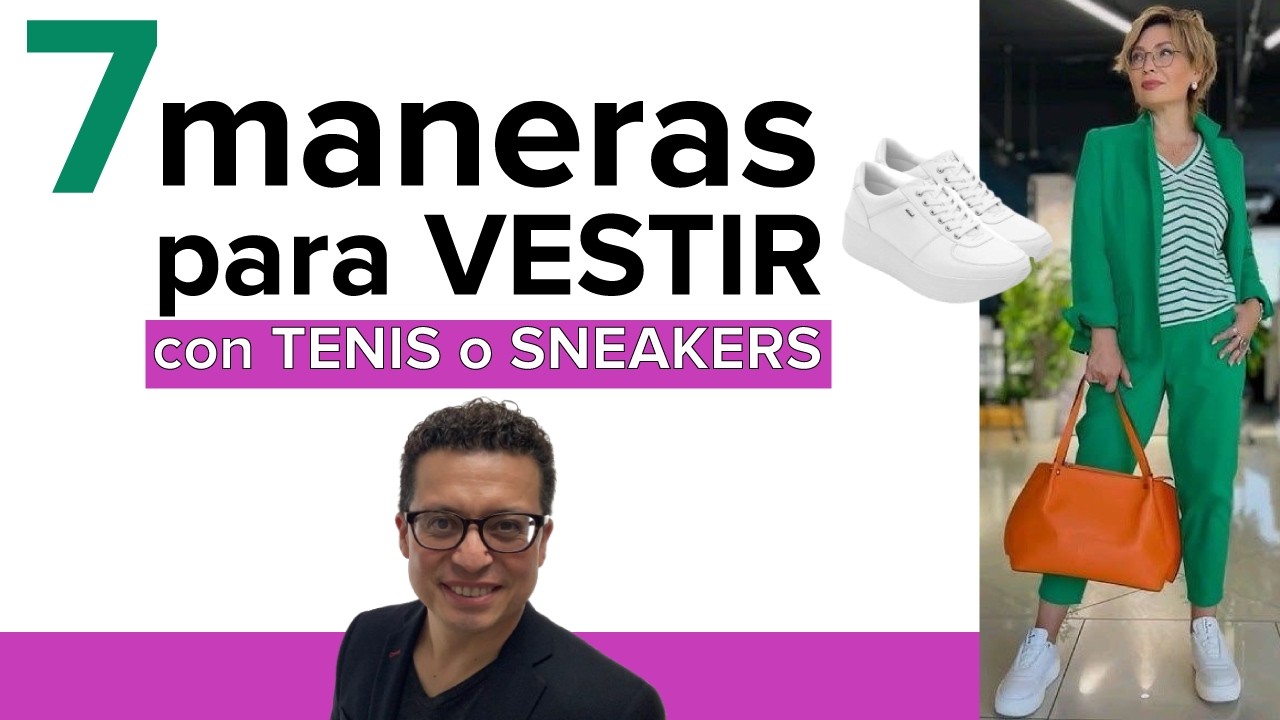 Cómo VESTIR CÓMODA y con ESTILO usando TENIS 👟