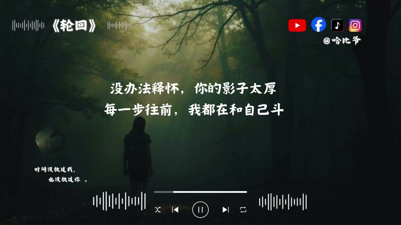 《轮回的印记》深情撕裂版/ R&B(rock)【你轮回的印记，落在我呼吸里。我拼命往前走，却一步一步失去你。】AI 情歌 – Happy yeah Music (Official Audio)