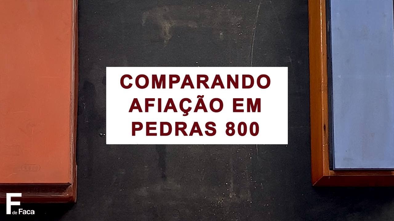 Comparando afiação em pedras 800