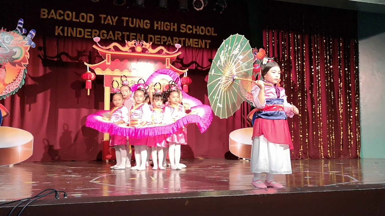 BTTHS Kinder 2 Cherry Dance Presentation 2019 (Mulan) Xīn Nián Kuài Lè! 新年快乐!