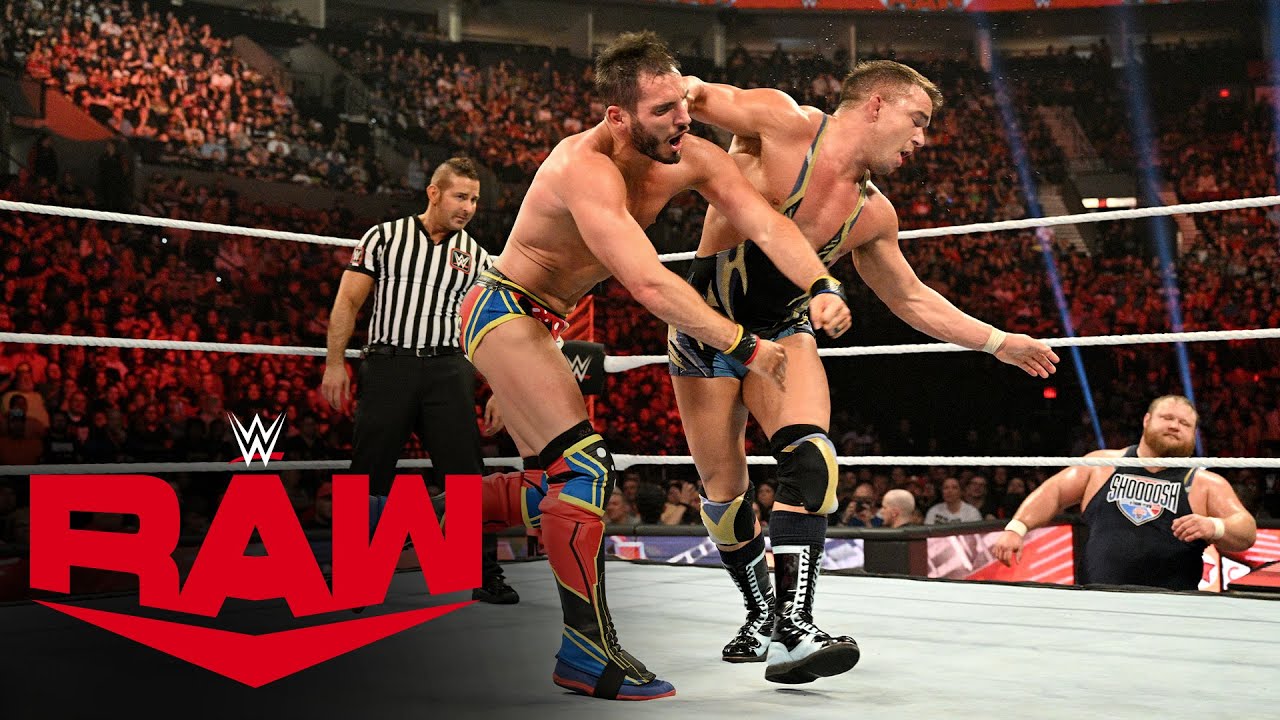 Johnny Gargano vs. Chad Gable: Raw, Sept. 12, 2022