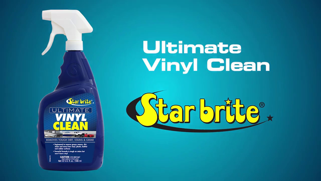 Keep Your Vinyl Clean with Star Brite Vinyl Cleaner