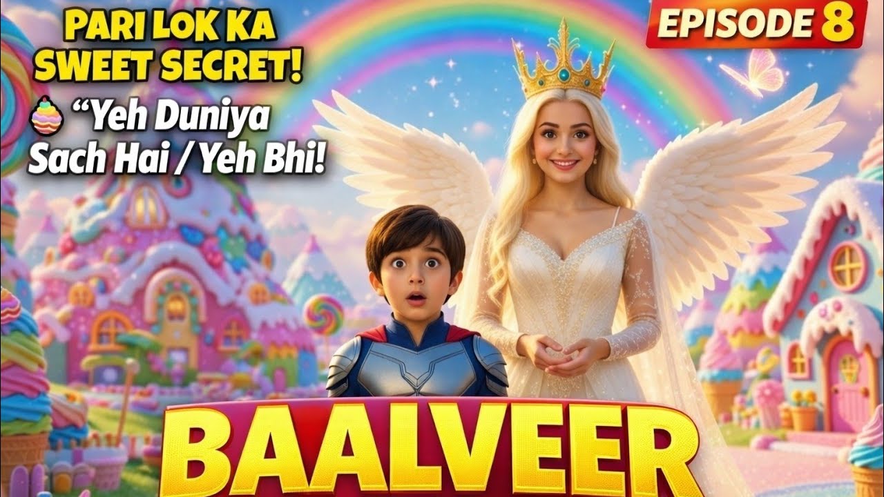 Episode 8Pari Lok Ka Secret Ice Cream Garden 😲 | Baal Veer 4D Fantasy @baby sara-r8s 🍭🍭🧁🍨🍦🍦🍦🍩🥧🍭🍬🎂🍭🍦🍦