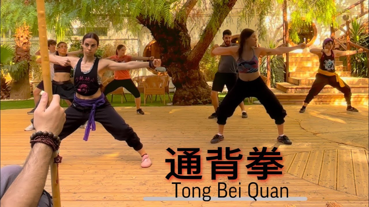 Practicando Tong bei Quan paso a paso | Escuela Huwei