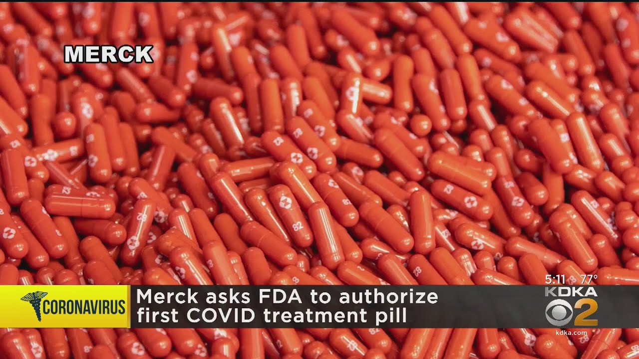 Merck Asks FDA For Emergency Use Authorization For COVID-19 Pill